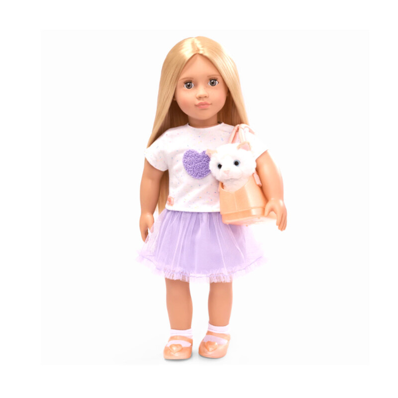 Muñeca Beatrice & Pet Kitty Bitsy Our Generation Muñeca Beatrice & Pet Kitty Bitsy Our Generation