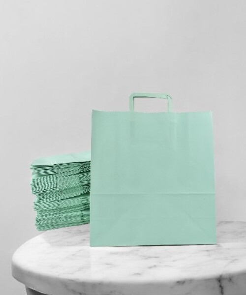 Pack x 50 - bolsa lisa 30x12x32 cm. AQUAMARINE