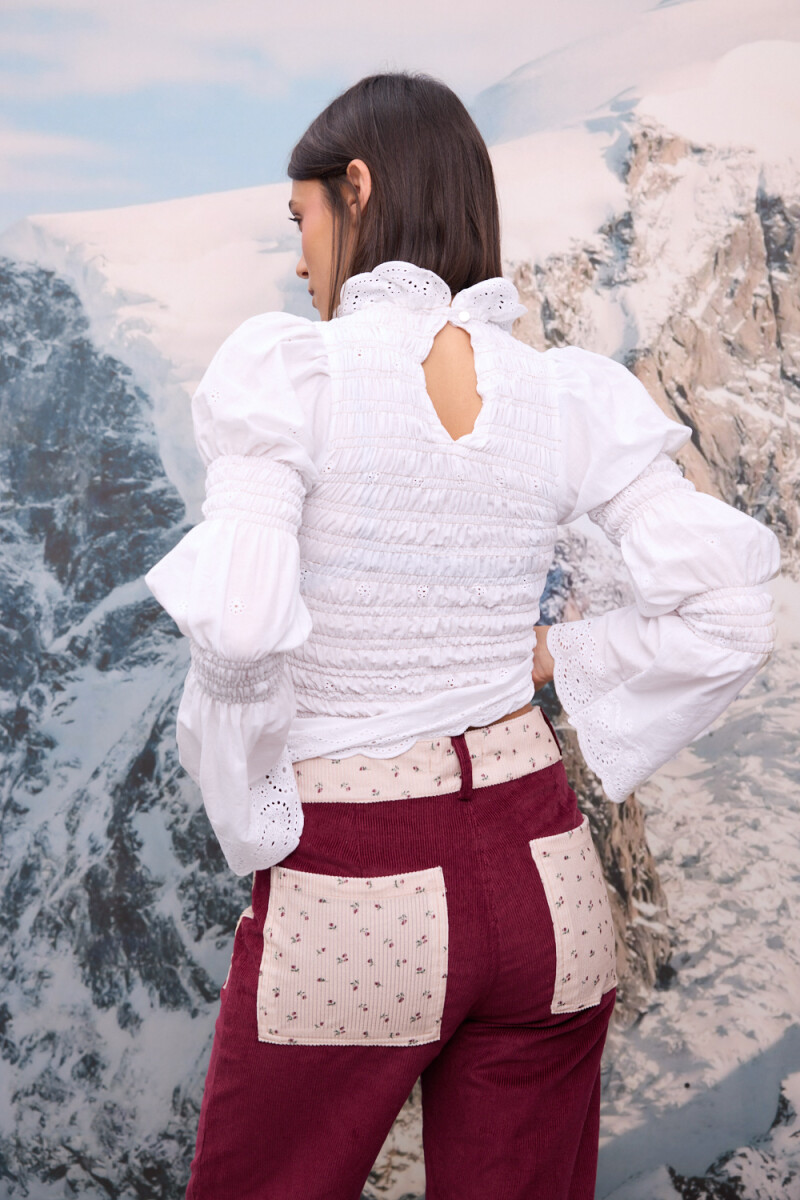 Pantalon Turenne - Bordo 