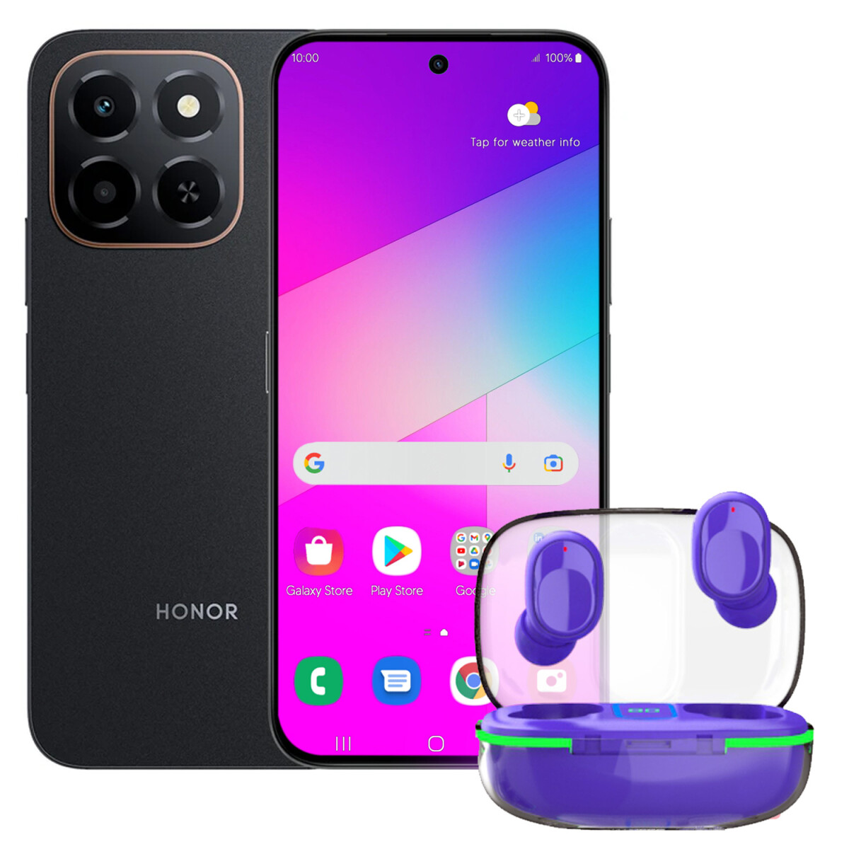 Honor Play 9c 6gb Ram 256gb Doble Sim + Regalo - CELESTE 
