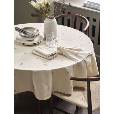 Mantel ENGFIOL Ø160 beige/gris peso: 0.08
