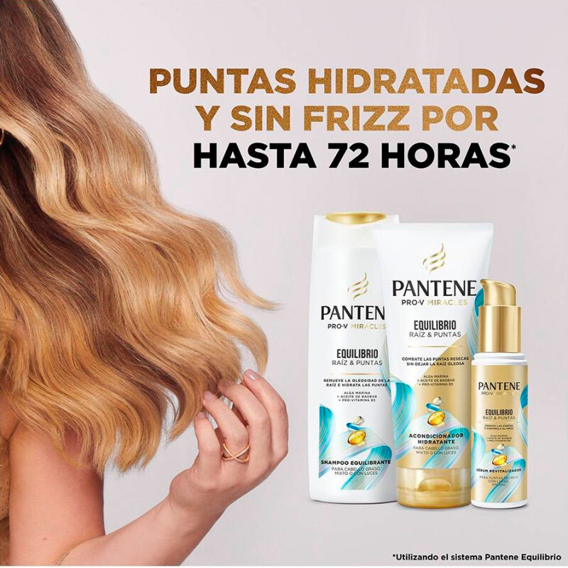 Serum Revitalizador Pantene Pro-v Miracles Equilibrio 95 ml Serum Revitalizador Pantene Pro-v Miracles Equilibrio 95 ml