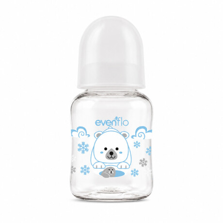 Mamadera Evenflo Forest Bebés 0-3M 120Ml Tetina Flujo Lento Blanco
