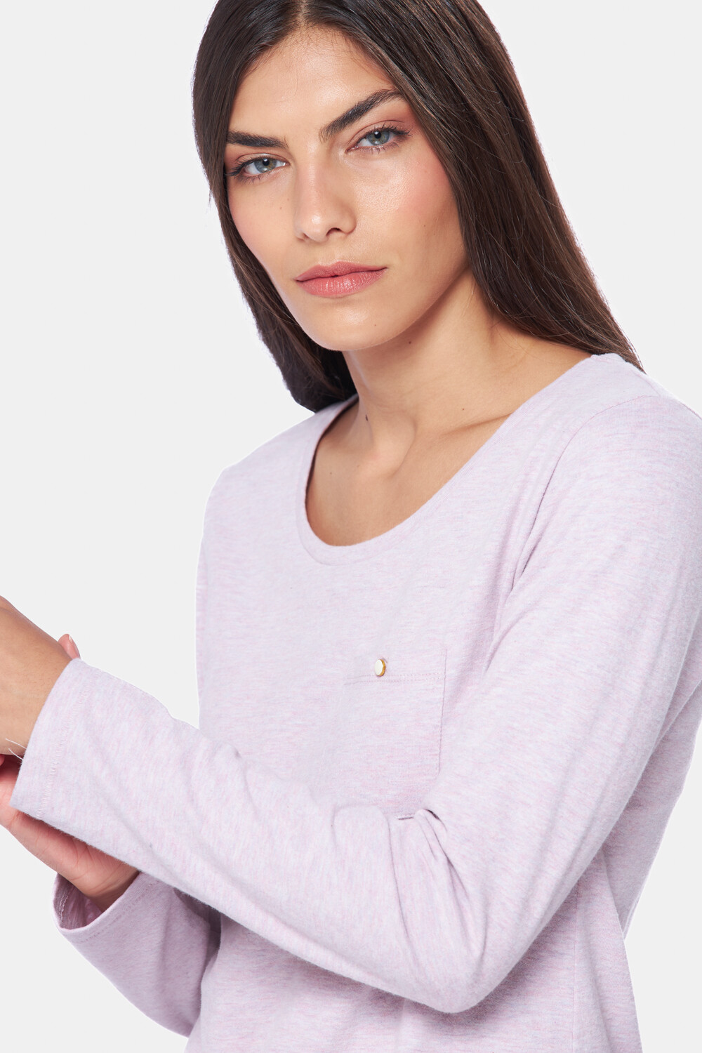REMERA LISA Lila