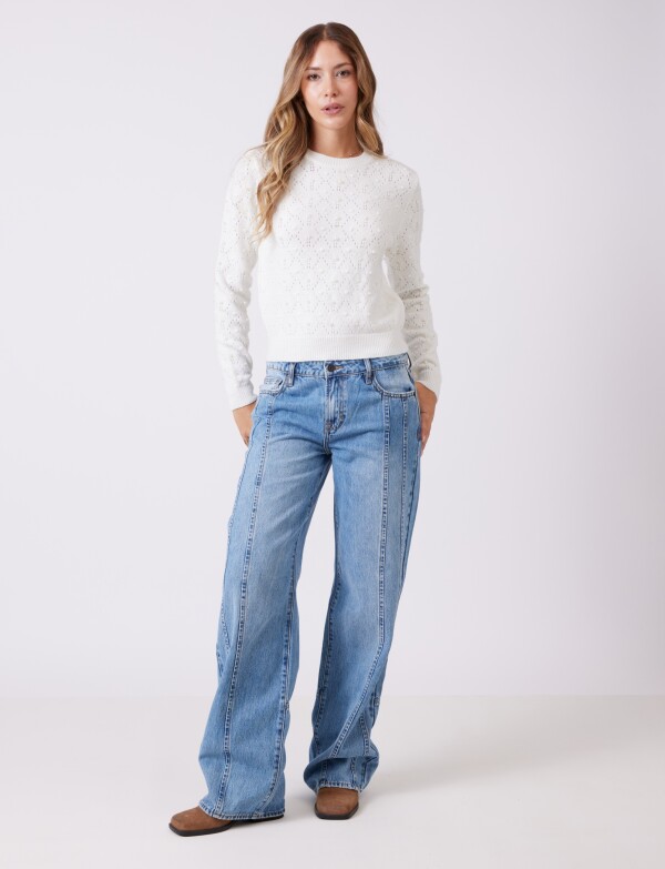 Buzo Det Perlas CRUDO