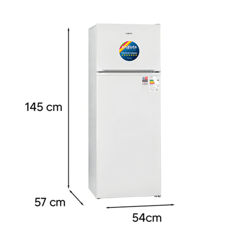 Refrigerador Enxuta Frio Humedo 213 Lts Renx14-215fhw Refrigerador Enxuta Frio Humedo 213 Lts Renx14-215fhw