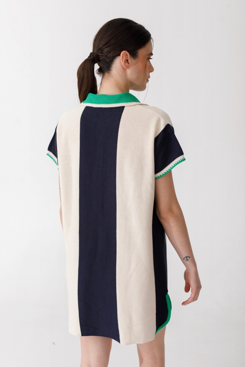 VESTIDO CHILLI Azul Marino