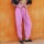 Colorful Gaucho Pants Chicle