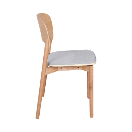 Silla Hush - Tela Microfibra HE512-10 (Gris)