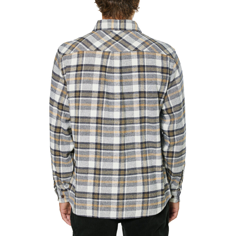 Camisa Katin Vincent Flannel - Blanco Camisa Katin Vincent Flannel - Blanco