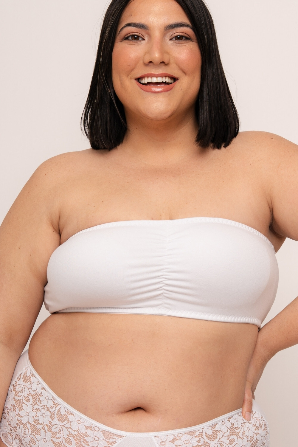 Soutien Strapless Confort Blanco
