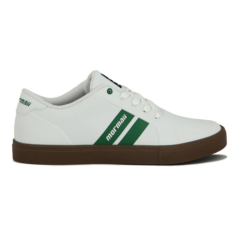 Mormaii Calzado Casual Acordonado Urban Stripe 3 Blanco-verde