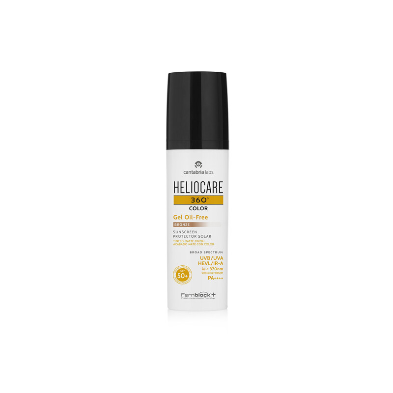 Protector Solar Heliocare 360° Oil Free Tono Bronze 50 Ml. Protector Solar Heliocare 360° Oil Free Tono Bronze 50 Ml.