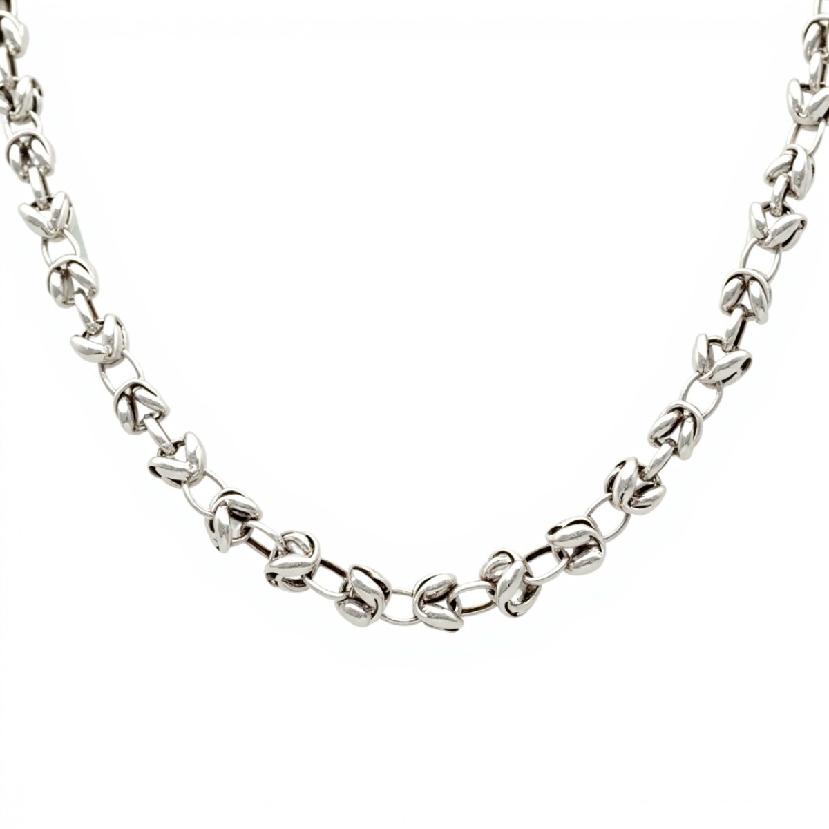 Cadena Bali -Plata 925-Sin Piedra-CD3457 - sinpiedra 