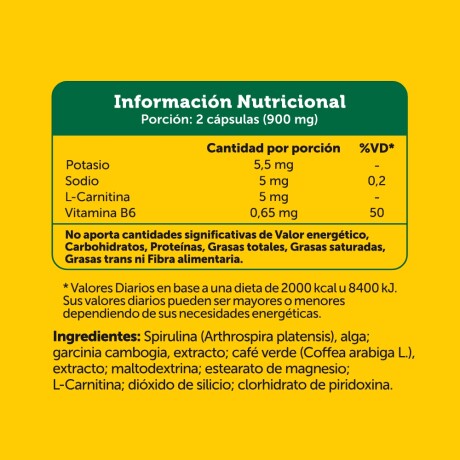 Spirulina Siluett - Natural Life Spirulina Siluett - Natural Life