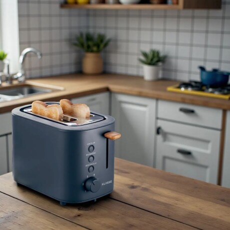 Tostadora de diseño Klasse | Ranuras Anchas | Color azul marino Tostadora de diseño Klasse | Ranuras Anchas | Color azul marino