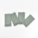 Set X4 Servilletas 45 x 45cm. Navidad 2026 Tusor Soft Verde