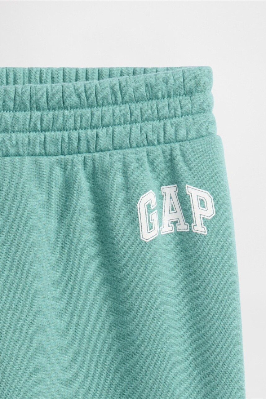 Pantalón Deportivo Logo Bootcut Niña Turquoise Smoke 805