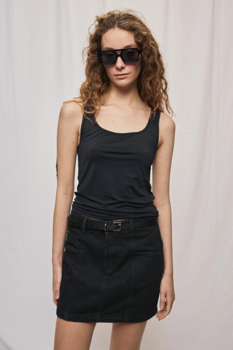 MUSCULOSA D.CASSIN MISTIC BAS - NEGRO 