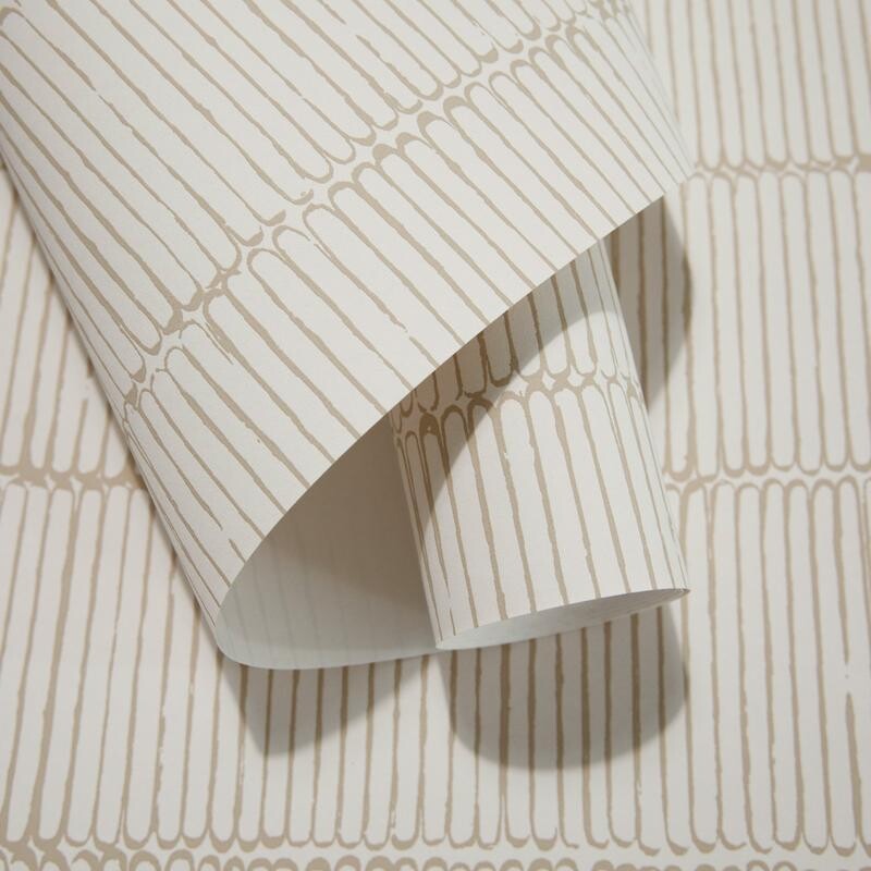 Empapelado Beams in order Beige
