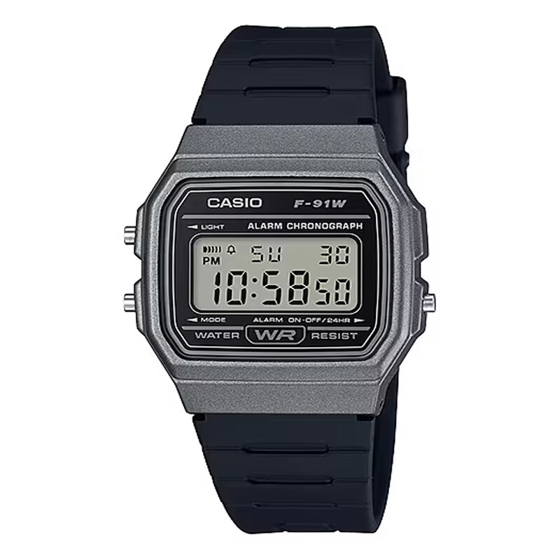 Reloj Casio Resina Digital Hombre F-91WM 1BDF