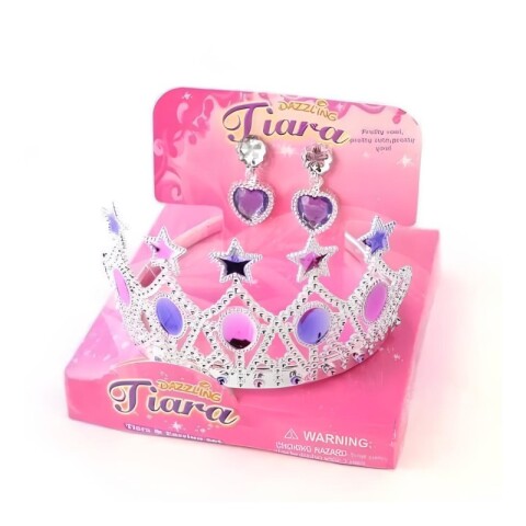 3x2 OUTLET Corona de Princesas con accesorios 15x15cm Unica