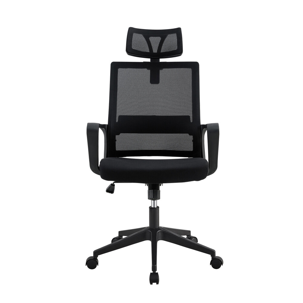 SILLA DE OFICINA MALLA NEGRO COLLINS