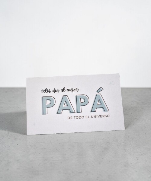 Tarjeta 5,5 x 9 cm - DÍA DEL PADRE Tarjeta 5,5 x 9 cm - DÍA DEL PADRE