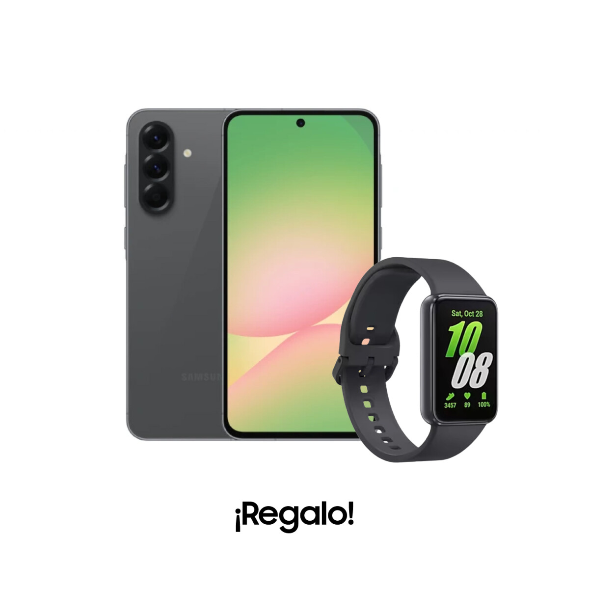 Samsung Galaxy A56 5G 256 GB - Awesome Graphite + Galaxy Fit 3 ¡De Regalo! 