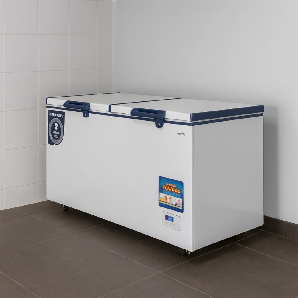 Freezer Horizontal Doble 600 Litros Tapa Ciega Freezer Horizontal Doble 600 Litros Tapa Ciega