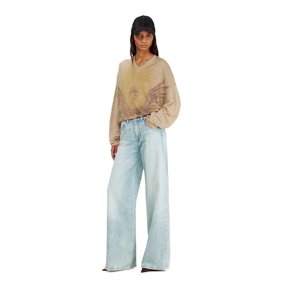 Jean Para Mujer 1978 D-Akemi Azul claro