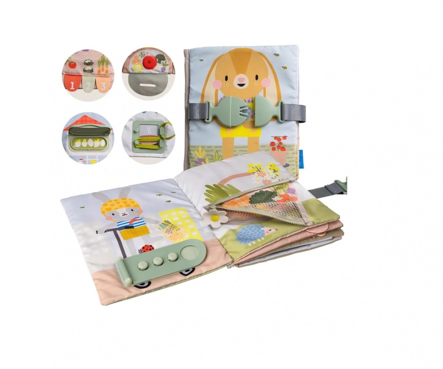 Libro estimulacion Montessori TAF TOYS 