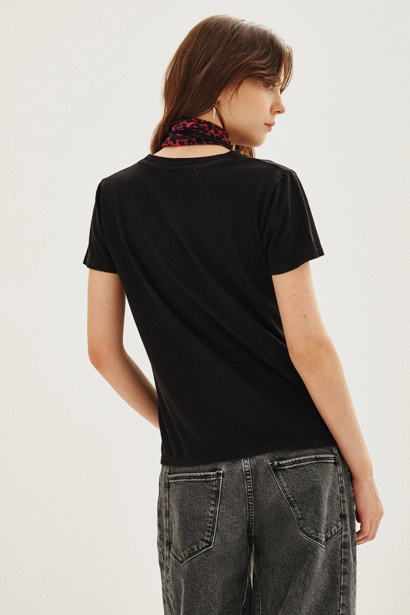 Remera Life On Mars Gris Oscuro