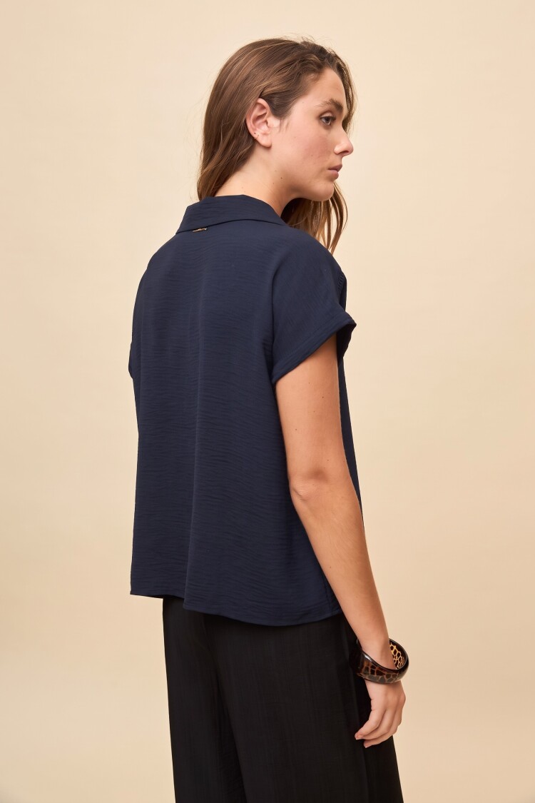 BLUSA DONNE Azul Marino