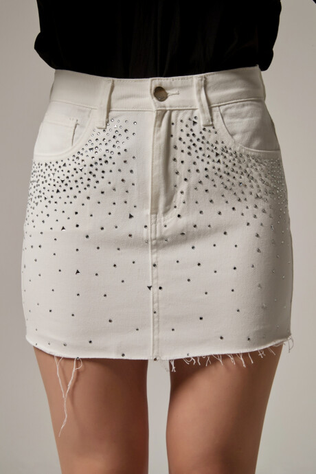 Falda Rama Marfil / Off White