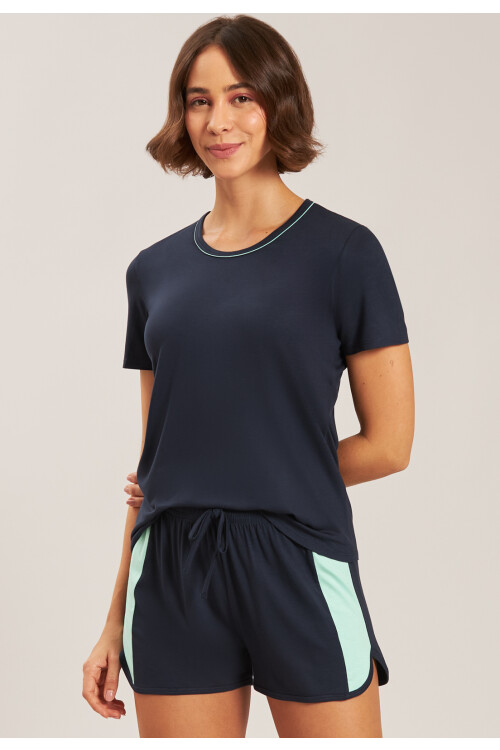 CONJUNTO COMBINADO AZUL C/VERDE -21260