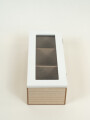 Caja Para Té Tea, 3 Separadores Color Unico