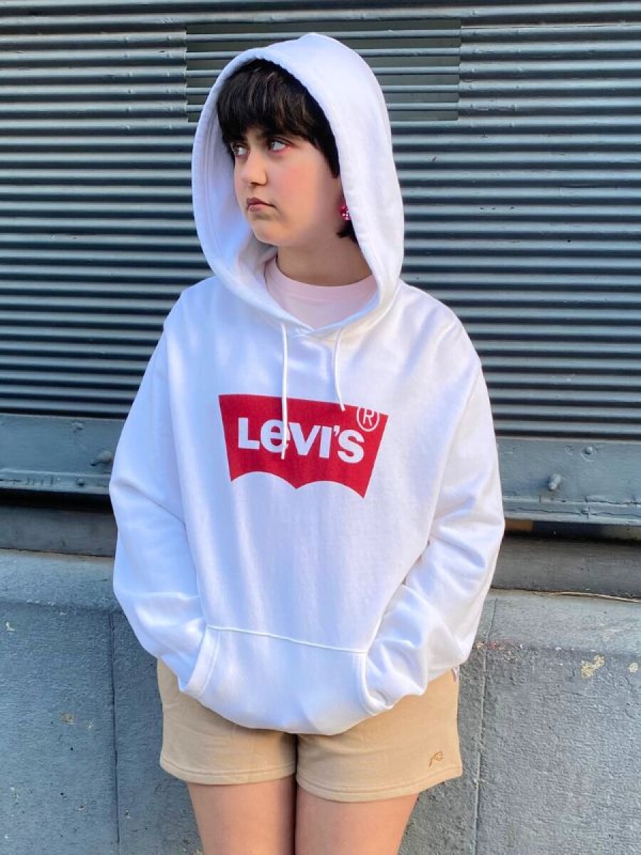 Canguro Sin Felpa Levi´s - Blanco 