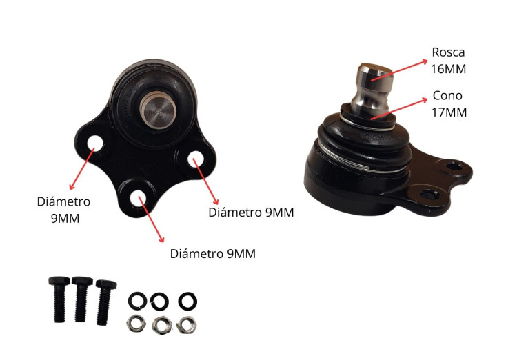 Rotula Ford Fiesta 06-14 Der/Izq Rotula Ford Fiesta 06-14 Der/Izq
