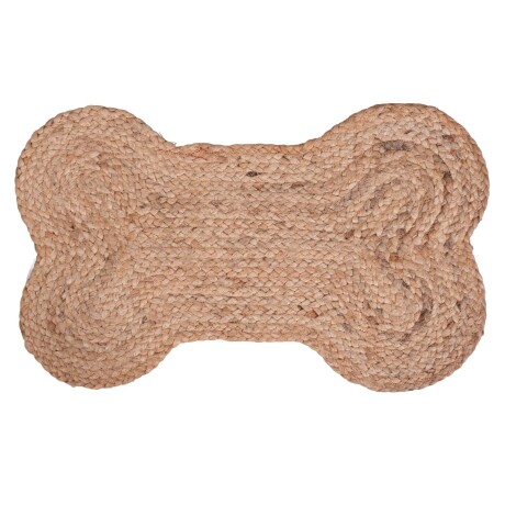 MAT MASCOTAS HUESO YUTE NATURAL-BEIGE ANK-29