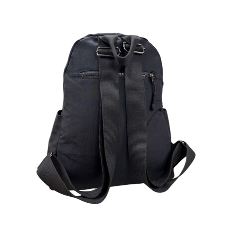 Mochila Microfibra Waffle Negro