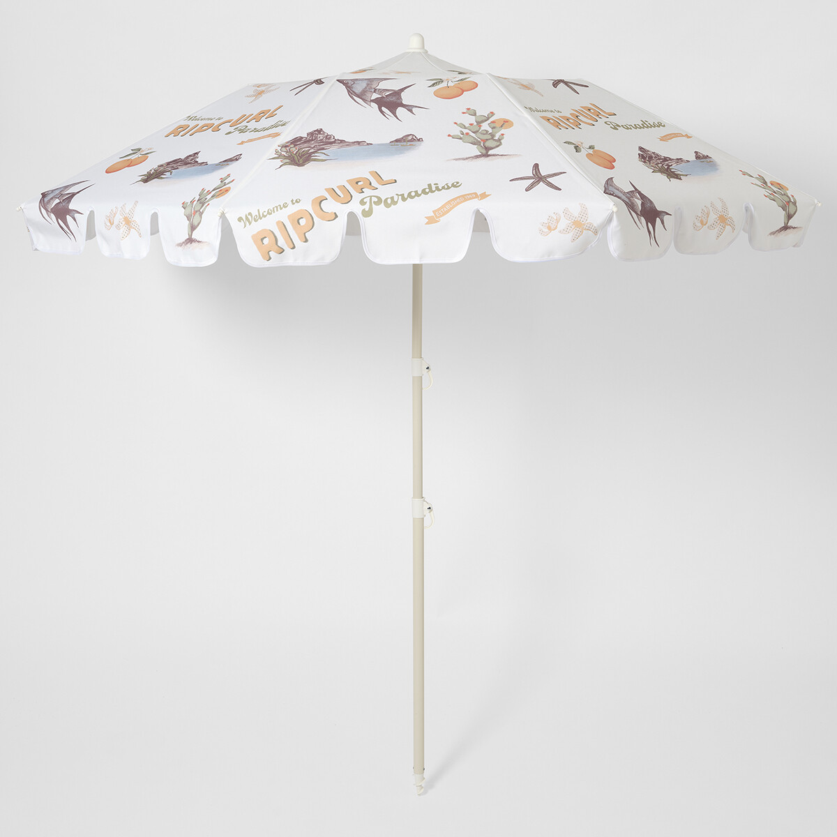 Sombrilla de playa con filtro UPF50 Paradise Chalk Rip Curl 