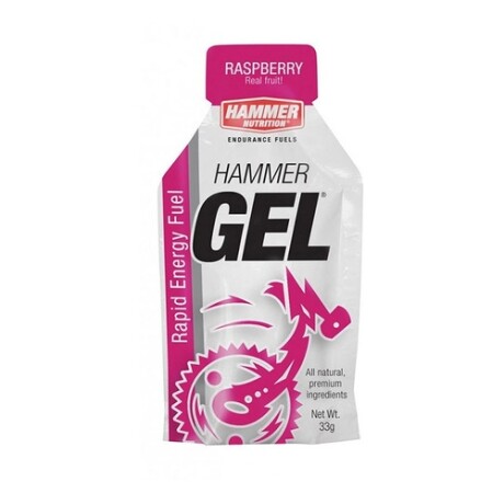 Energizante en gel con carbohidratos Hammer Frambuesa