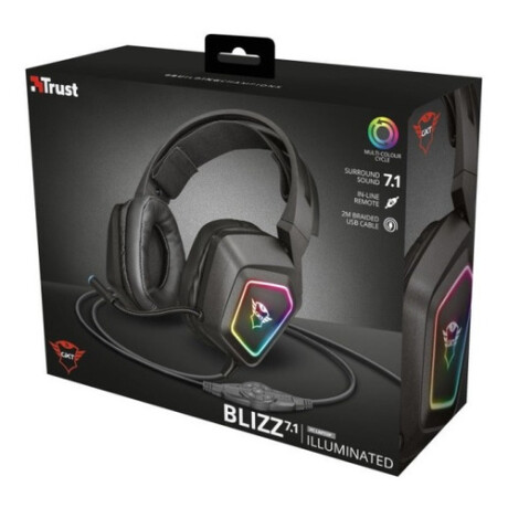 TRUST 23525 HEADSET GAMING GXT450 RGB 7.1 SURROUND 3195