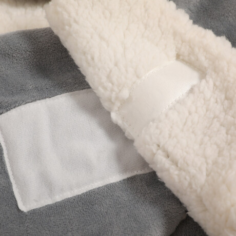 Manta Envolvente Bebé Elefante Gris