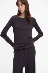 Remera Ágata Gris Oscuro