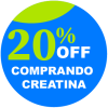20%off comprando crea
