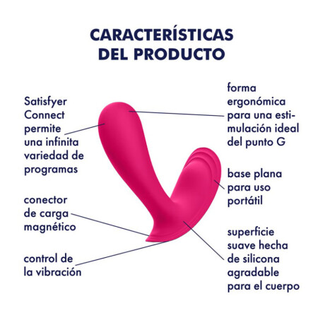 Satisfyer Top Secret Vibrador Portátil Bluetooth App Satisfyer Top Secret Vibrador Portátil Bluetooth App