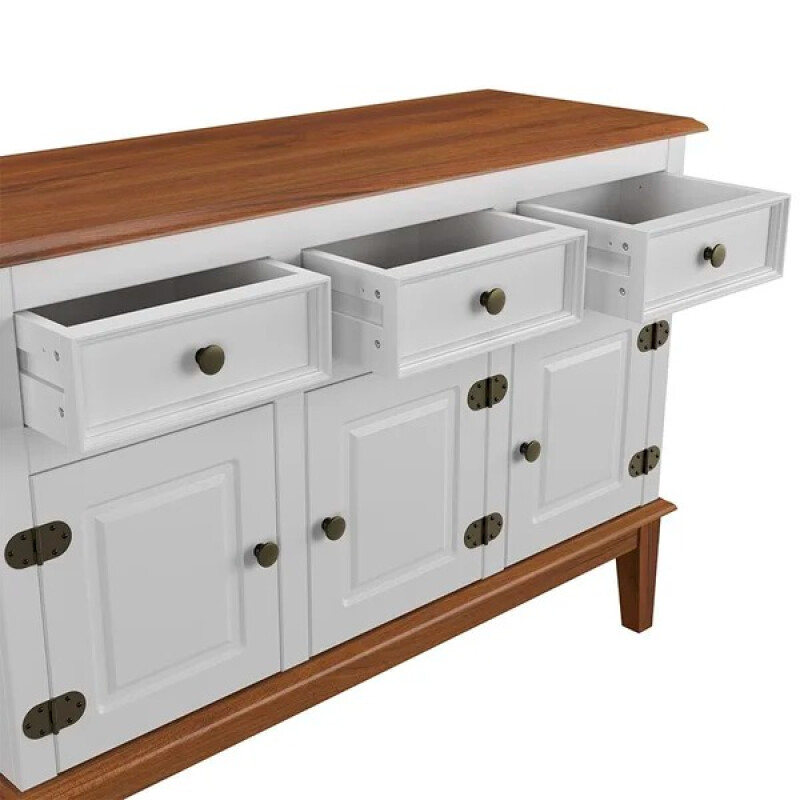 Aparador Encimera 3 Puertas New Veneza BLANCO Aparador Encimera 3 Puertas New Veneza BLANCO