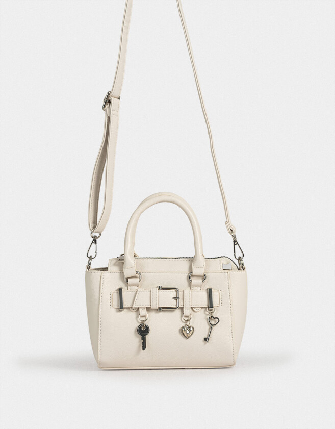 City Cartera Mini City - Blanco Crudo